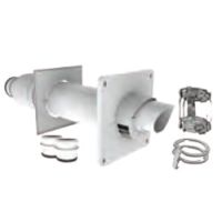 M&G DuraVent 4" PolyPro Horizontal Termination Cap Kit - Concentric - 4PPS-HKL