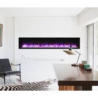 Remii 88 Basic Clean-Face Electric Built-In Fireplace - WM-88-B