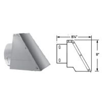 DuraVent 3 PelletVent Square Horizontal Cap - 3PVL-HSC