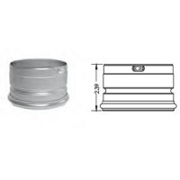 DuraVent 4" PelletVent Pro Clean-Out Tee Cap - 4PVP-CO1