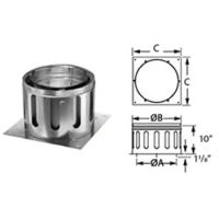 M&G DuraVent 8" DuraChimney II Anchor Plate - 8DCA-AP