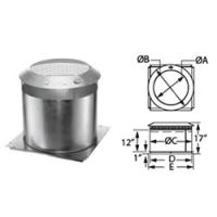 M&G DuraVent 8" DuraChimney II Attic Insulation Shield - 8DCA-IS