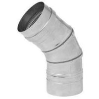 Metal-Fab Corr/Guard 4" D 45 Degree Elbow - SW - 4CGSW45L