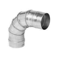 Metal-Fab Corr/Guard 4" D 90 Deg Elbow - 4CGVSW90L