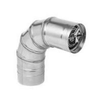 Metal-Fab Corr/Guard 4" D 90 Degree Male Termination - VSW - 4CGVSW90