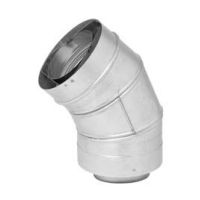 Metal-Fab Corr/Guard 4" D 45 Deg Elbow - 4CGV45LAZ