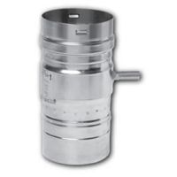 Metal-Fab Corr/Guard 4" D Vertical Drain Section - 4CGVVDSAZ