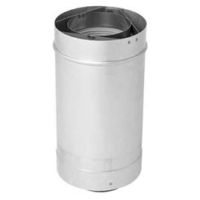 Metal-Fab Corr/Guard 4" D 6" Straight Length Pipe - DW - 4CG6430SS