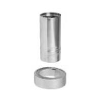 Metal-Fab Corr/Guard 4" D Horizontal Male Termination - DW - 4CGHTM43