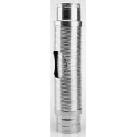 Metal-Fab B-Vent B-Flex 4" Diameter x 5' Pipe Length - MDWF0405