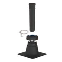 M&G DuraVent 5" PolyPro Chimney Cap with Pipe Length with Locking Band - 5PPS-FCTL