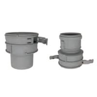 M&G DuraVent 5" PolyPro Flex Adapter Set - 5PPS-FAS