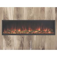 Modern Flames 96" Landscape Pro Slim Built-In Clean Face Electric Fireplace - LPS-9614