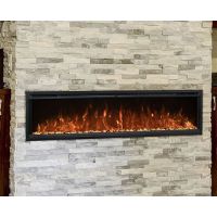 Modern Flames 60" Spectrum Slimline Wall Mount / Recessed Electric Fireplace - SPS-60B