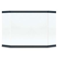 Pilgrim Modern Glass Screen - Matte Black - 18192MBK
