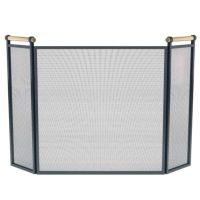Pilgrim Calabar Tri Panel Screen - Black - 18230MBK