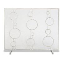 Pilgrim Luna Fireplace Screen - Stainless Steel - 18314