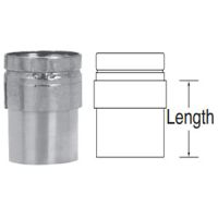 DuraVent 3 Round B-Vent Draft Hood Connector - 3BVC