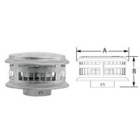 DuraVent 3 Round B-Vent Duracap - 3BVDC