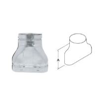 DuraVent 5 Oval B-Vent Adapter Oval-Round - 5BVOAOR