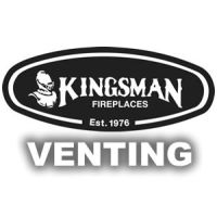 Kingsman 4x7 Horizontal Round Termination Vent Starter Kit - 5 Foot Length - ZDVHSK5