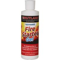 Rutland ONE MATCH FIRE STARTER GEL - 8 fl oz - 48