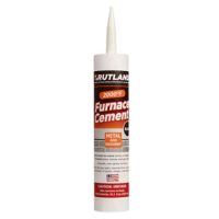 Rutland BLACK FURNACE CEMENT - Cartridge - 10.3 fl oz - 64C