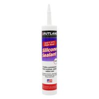 Rutland 500 degrees F RTV HIGH HEAT SILICONE (Clear) - Cartridge - 10.3 fl oz - 76C