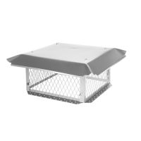 HY-C BigTop 10 x 10 Stainless Steel Multi-Flue Chimney Cap - 10 Height - BT1010K-10W