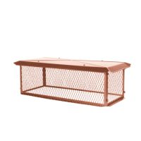 HY-C BigTop 17 x 29 Copper Multi-Flue Chimney Cap - 14 Height - CBT1729K-14W