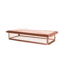 HY-C BigTop 17 x 58 Copper Multi-Flue Chimney Cap - 9 Height - CBT1758K