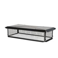 HY-C BigTop 10 x 14 Black Galvanized Multi-Flue Chimney Cap - 10 Height - BBT1014K-10W