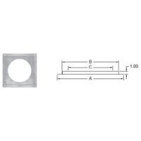 Metal-Fab Air-Cooled Temp/Guard 12 Diameter Firestop Assembly - 12AIRTGFSA