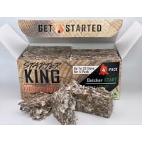 Starter King Jumbo 4-Pack Firestarter - Individual Box