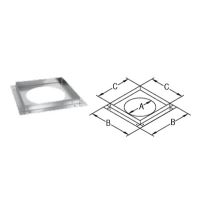 M&G DuraVent DirectVent Pro 5x8 Ceiling Firestop - 58DVA-FS // 58DVA-FS