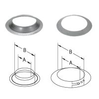 M&G DuraVent DirectVent Pro 5x8 Storm Collar 58DVA-SC // 58DVA-SC