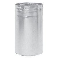Metal-Fab Direct Vent 3-10" Variable Length - Black - 5DALB
