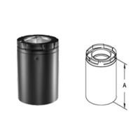 M&G DuraVent DirectVent Pro 5x8 Pipe Extension 8.5'' - Black - 58DVA-08AB // 58DVA-08AB