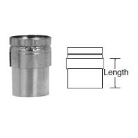 Selkirk 5'' RV Draft Hood Connector - 105240 - 5RV-DH