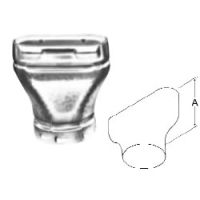 Selkirk 5'' OV Round To Oval Adapter - 165370 - 5RV-OV5