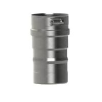 M&G DuraVent 5" PolyPro 5" FasNSeal Male to 5" Adapter - FSA-05M-5PPF