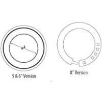 M&G DuraVent 5" PolyPro Double Wall Storm Collar - 5PPS-SCDW