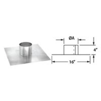 M&G DuraVent 6" DuraFlex AL Top Plate - 6DFA-TP