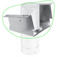 Metal-Fab B-Vent Vent Support Plate Adjustable - 6MVSPA