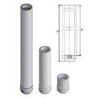 M&G DuraVent 7'' FasNSeal W2 18'' Double Wall Vent Length - W2-1807 // W2-1807