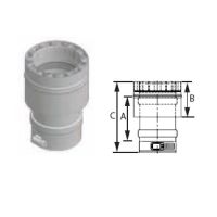 M&G DuraVent 8'' FasNSeal W2 Appliance Adapter - W2-AA8 // W2-AA8