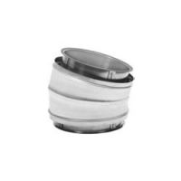 Metal-Fab Corr/Guard 7" D 15 Degree Elbow - 7FCG15L-C40