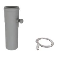 M&G DuraVent 8" PolyPro Test Port with Locking Band - 8PPS-TPL