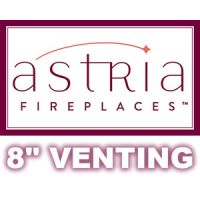 Astria Venting 8 Inch Diameter DVL - Horizontal Termination - See-Thru Models - 8DVLHT4