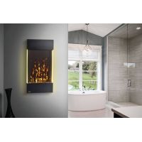 Napoleon Allure Vertical 32 Electric Fireplace Installed